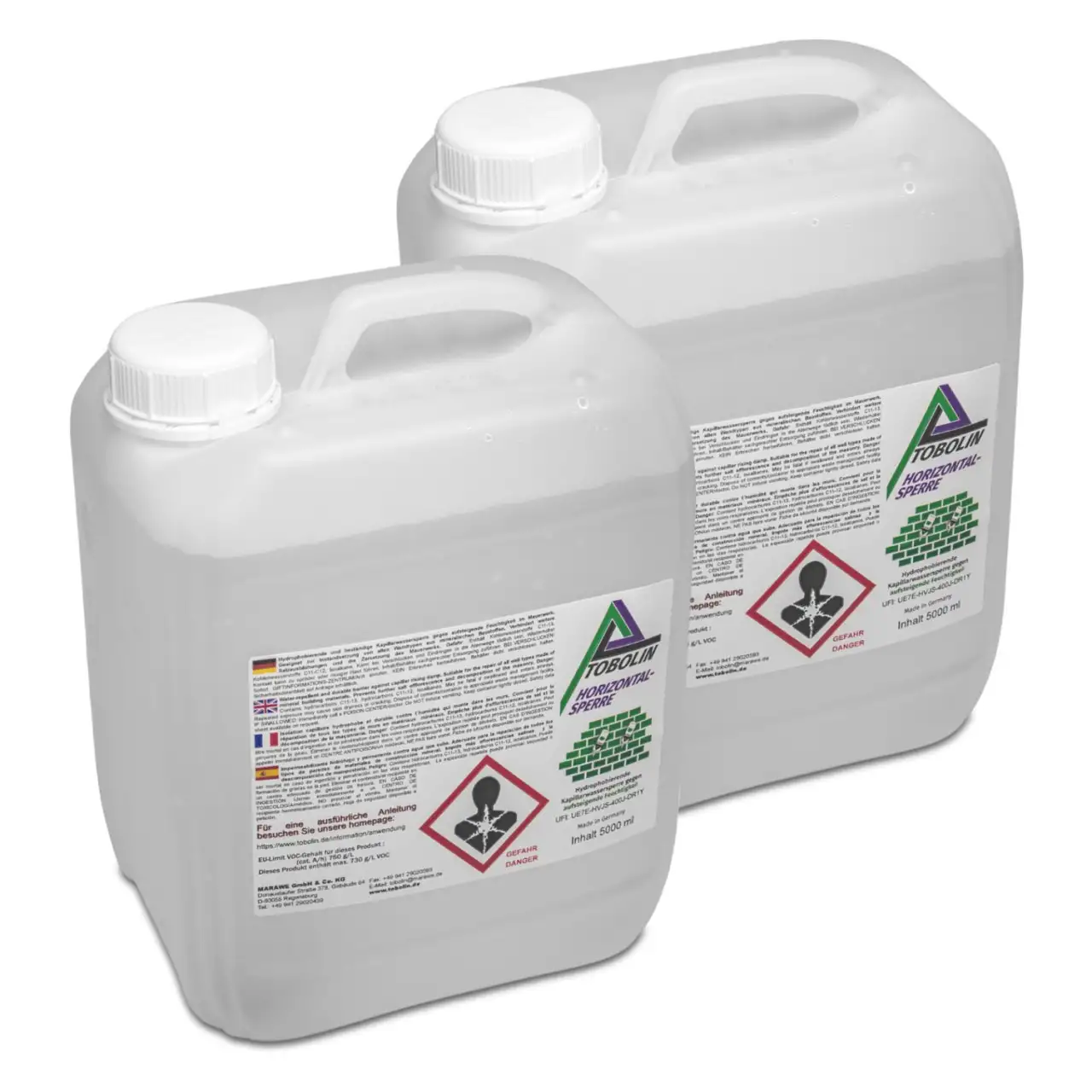 Náhradné kanistre (2 x 5 l) – Obrázok 1