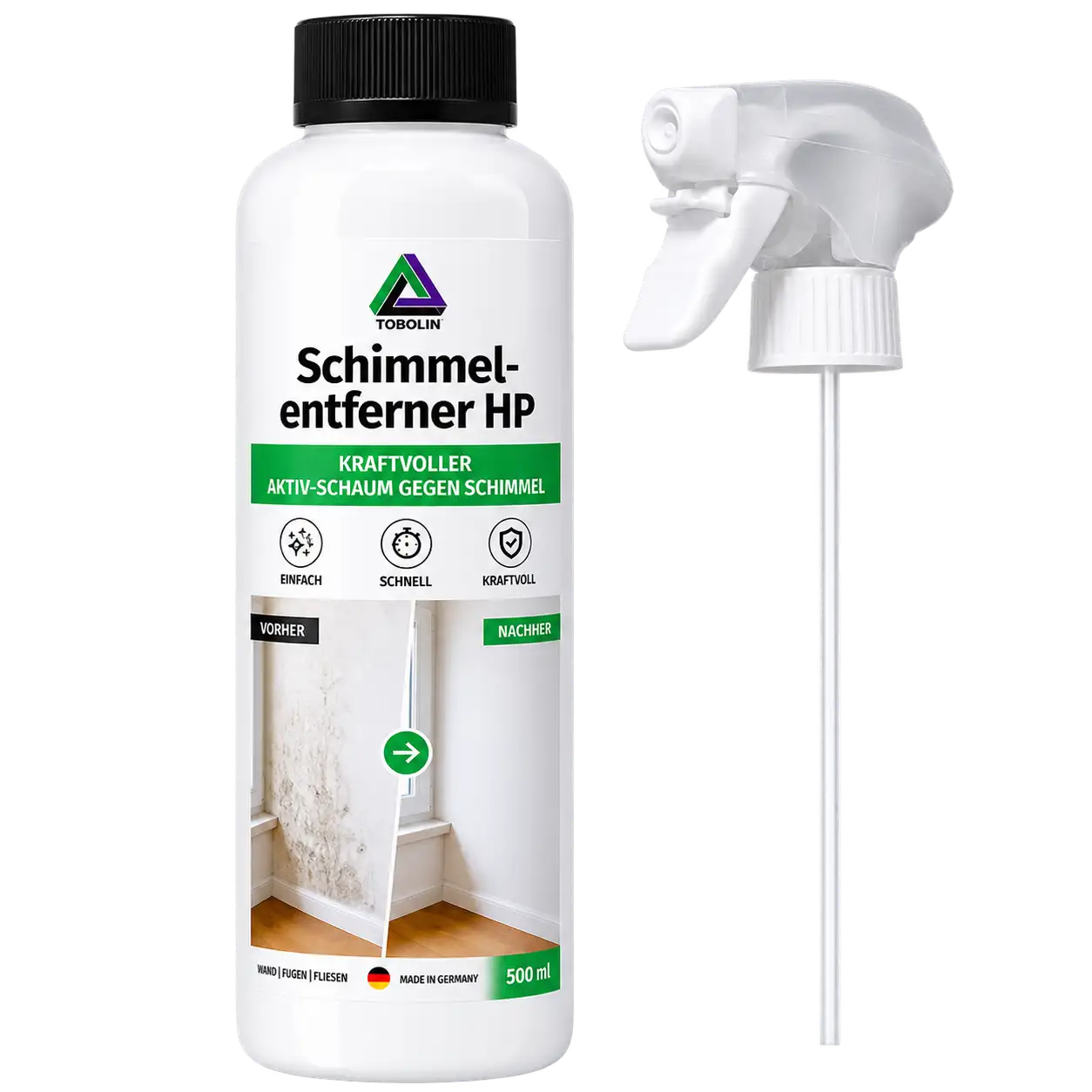 Odstraňovač plesní HP 500 ml – Obrázok 3